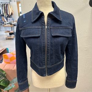 & Other Stories Dark Blue Jean Jacket